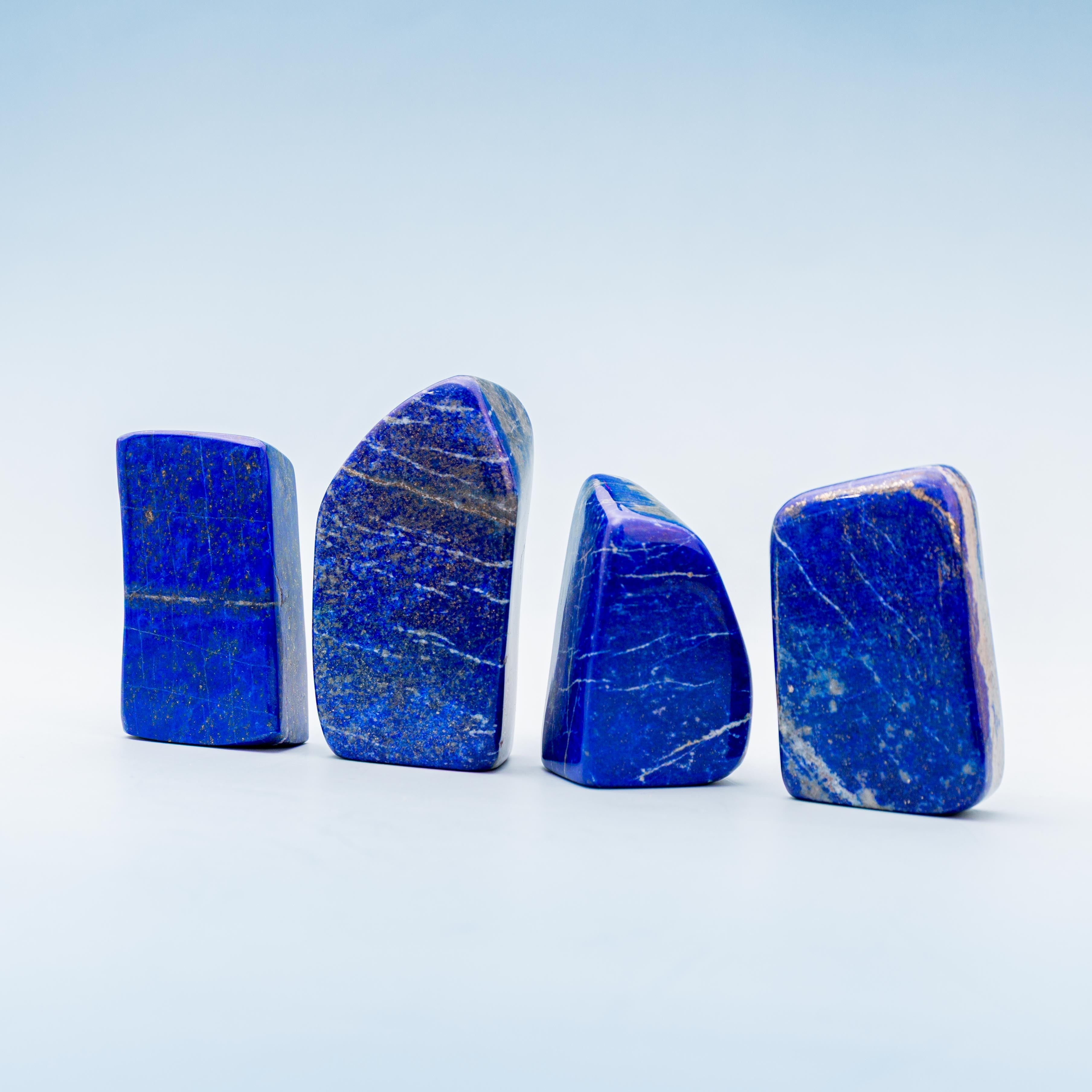 HAKUHODO Lapis Lazuli Set H6483 7本セット Lapis Lazuli Crystals & Tumble Stones - Ezoko.shop