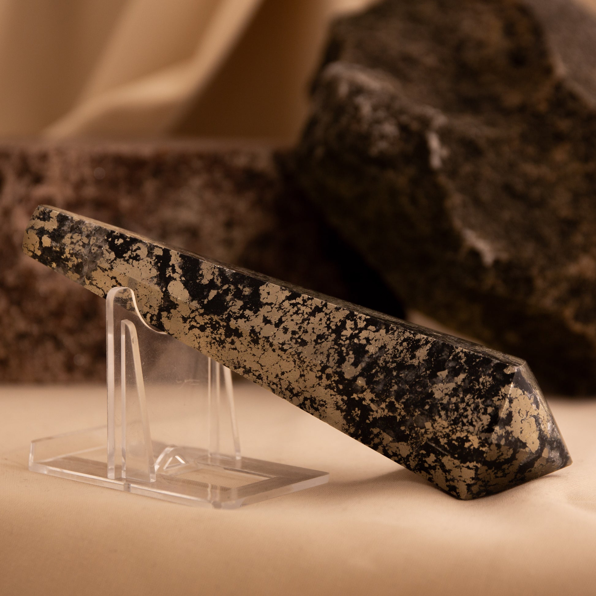 Pyrite - Pyramid Obelisk