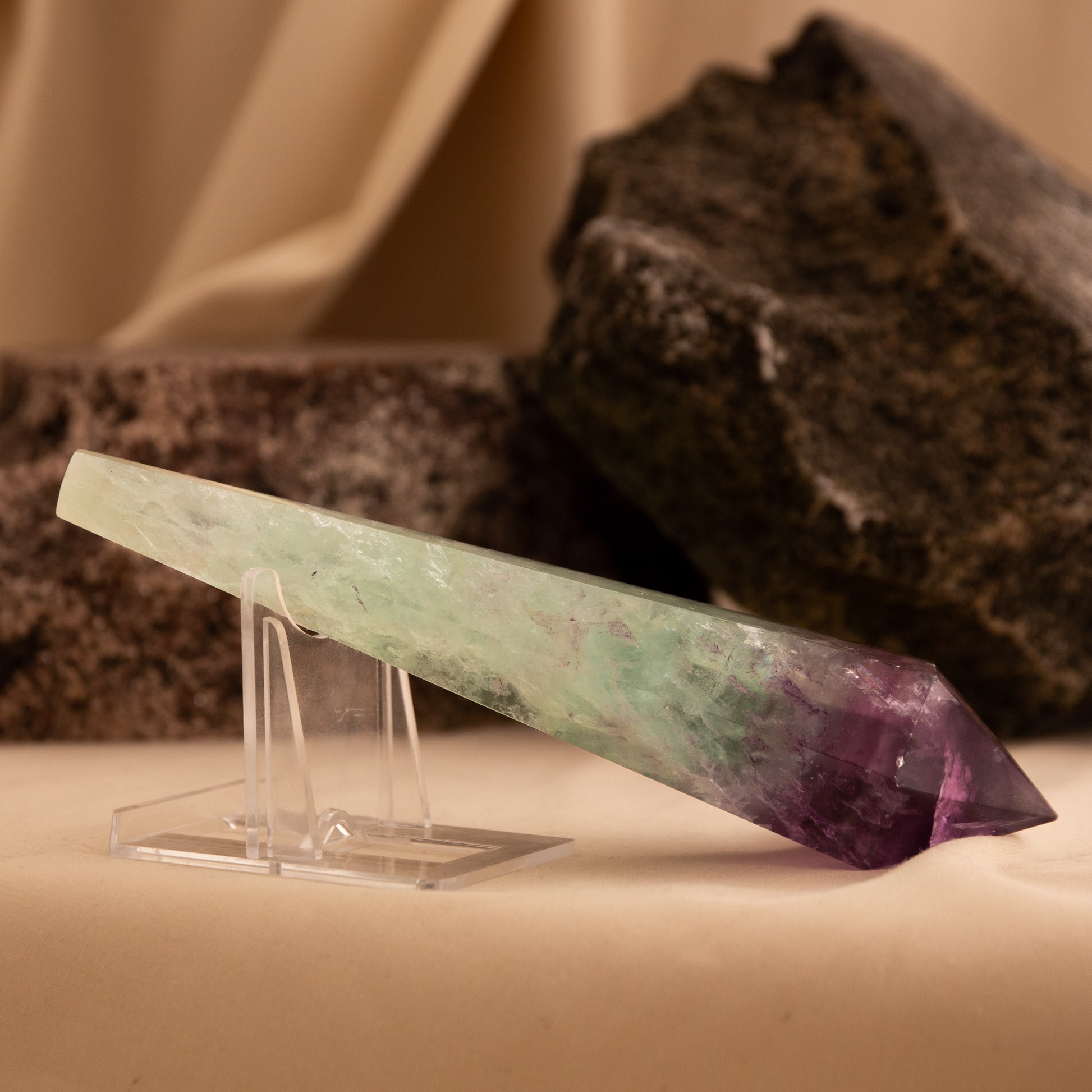 Fluorite - Pyramid Obelisk