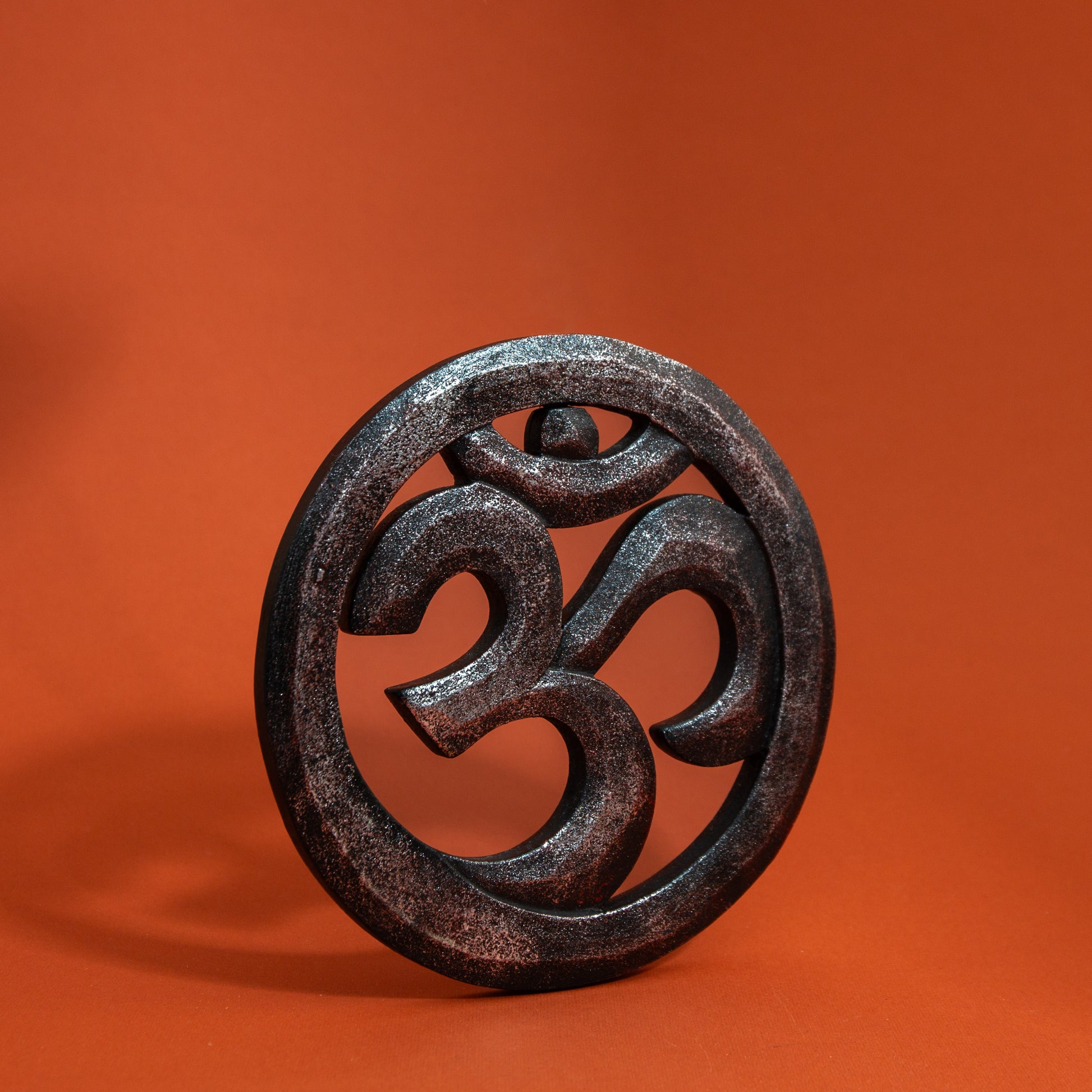 Om Symbol – Wooden Wall Hanging 24cm