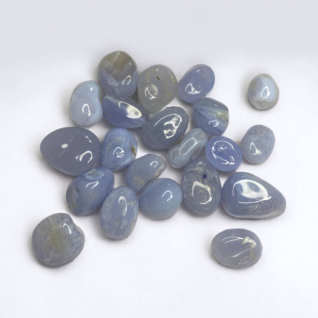 Blue chalcedony