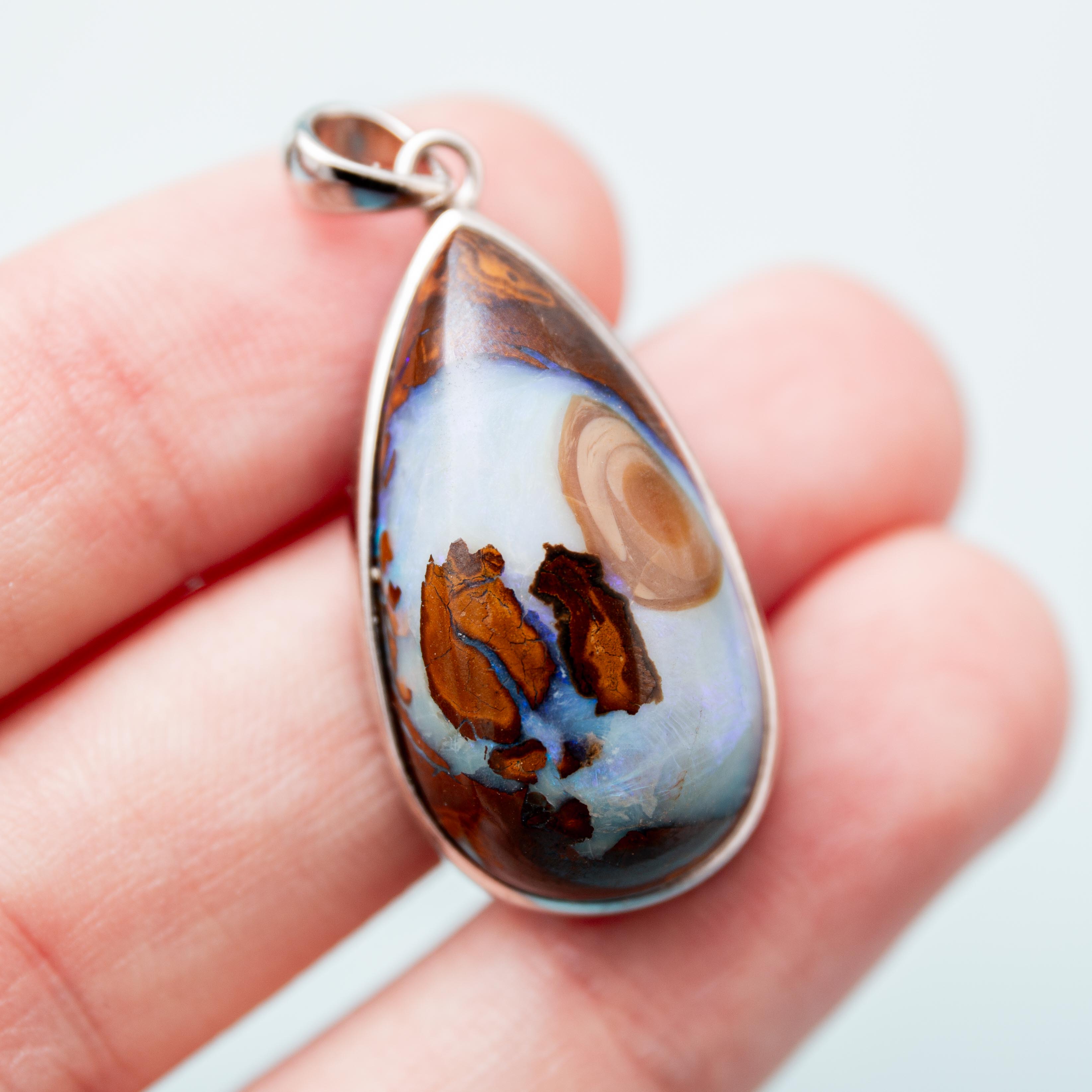 Boulder Opal Pendant - 6g/3cm (E)