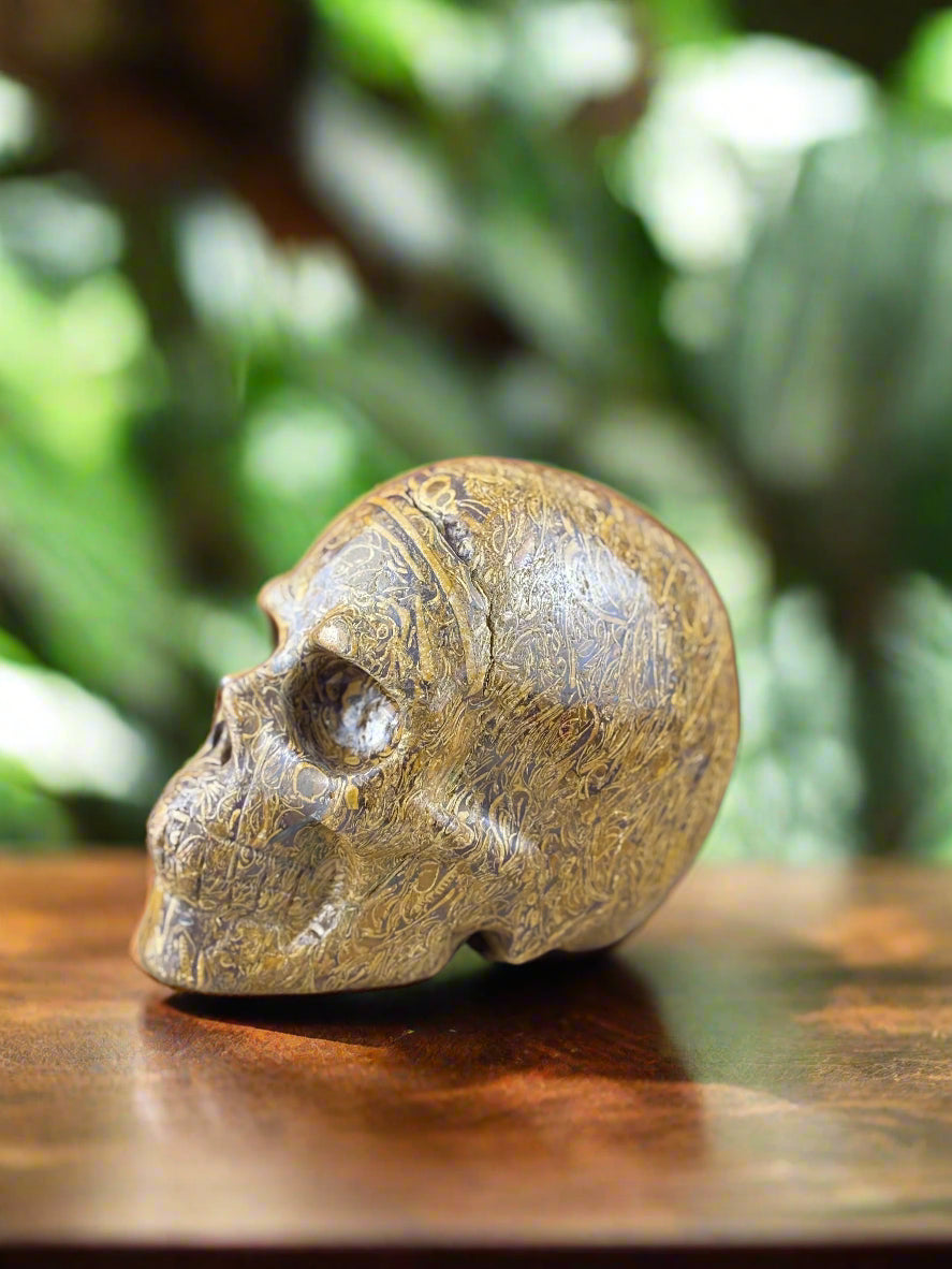 Kaligráfia kő Koponya (Mariam kő)