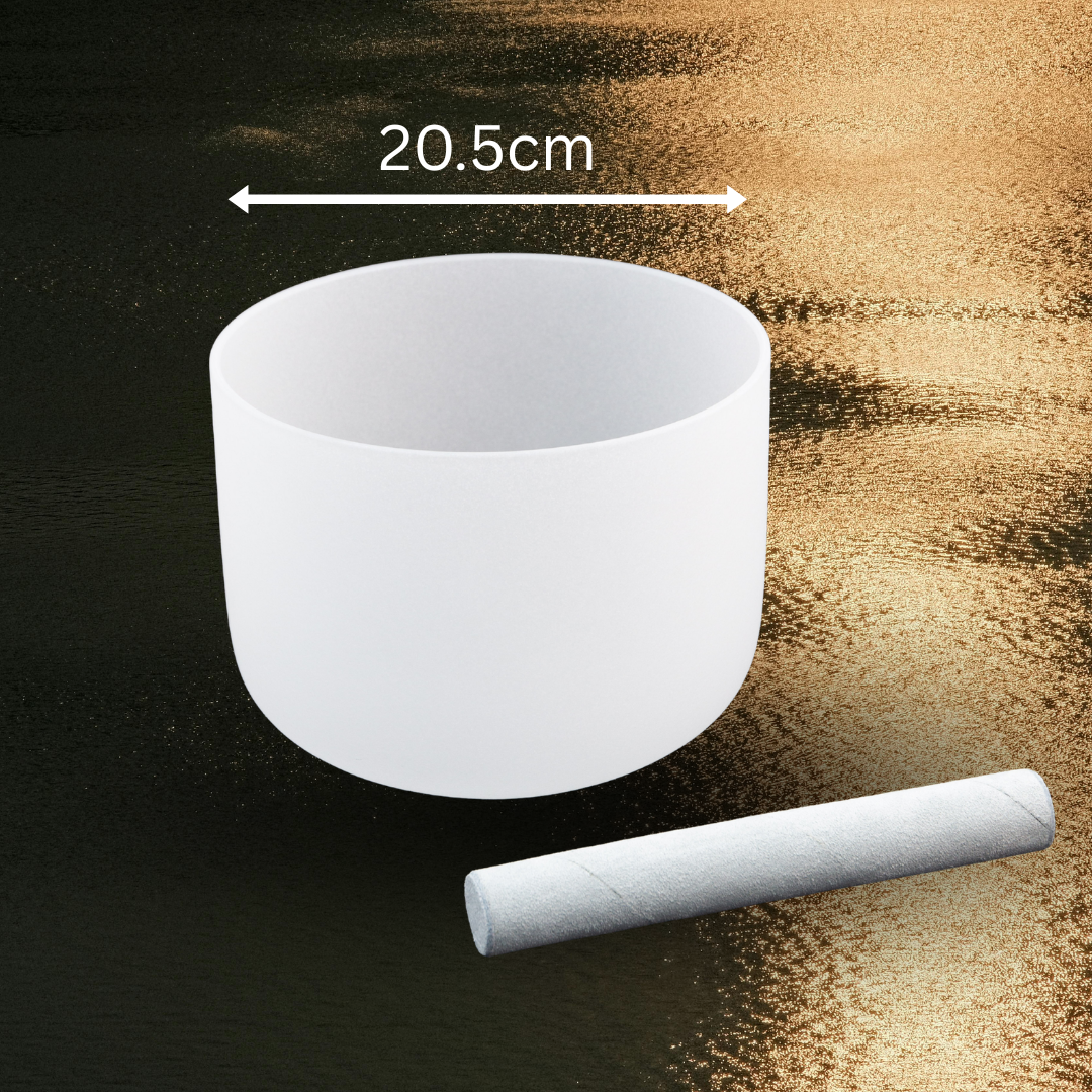 Crystal Singing Bowl Set - 20.5cm