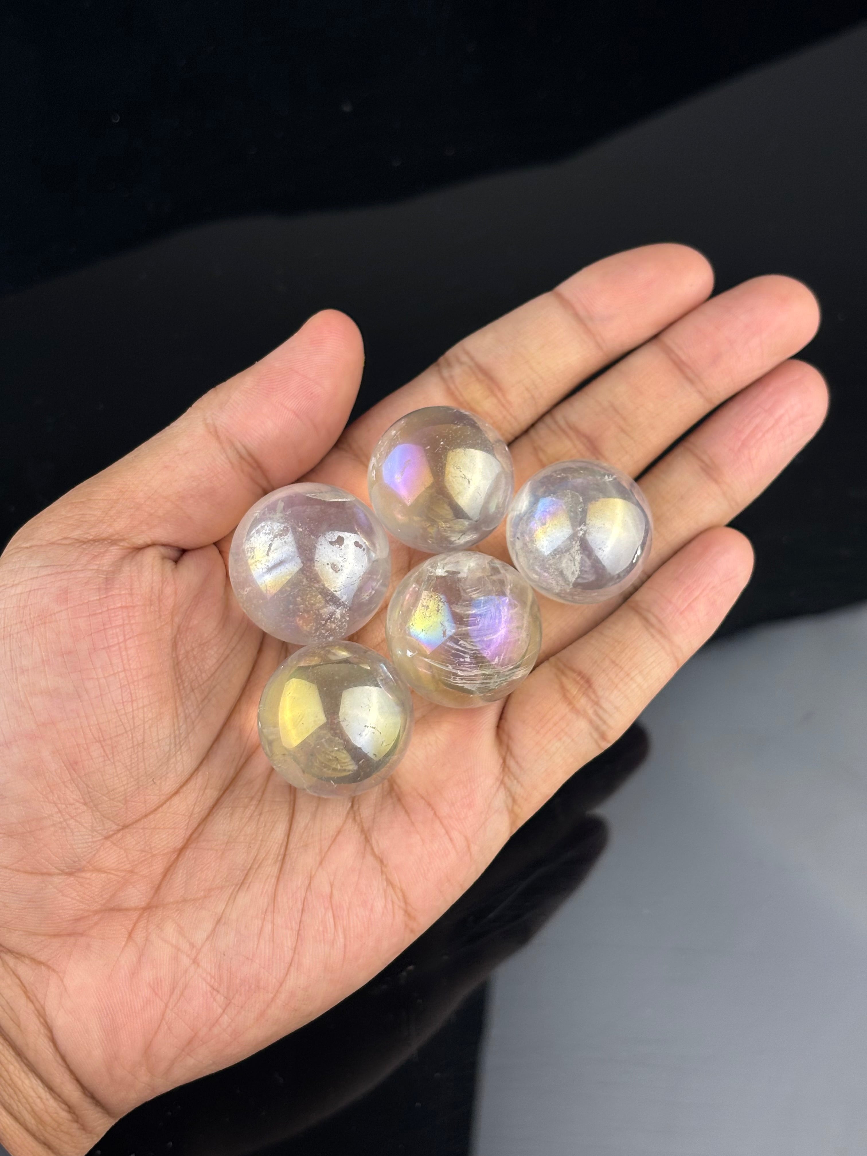 Aura Kvarc Mini gömb (2.5-3cm) 1Db