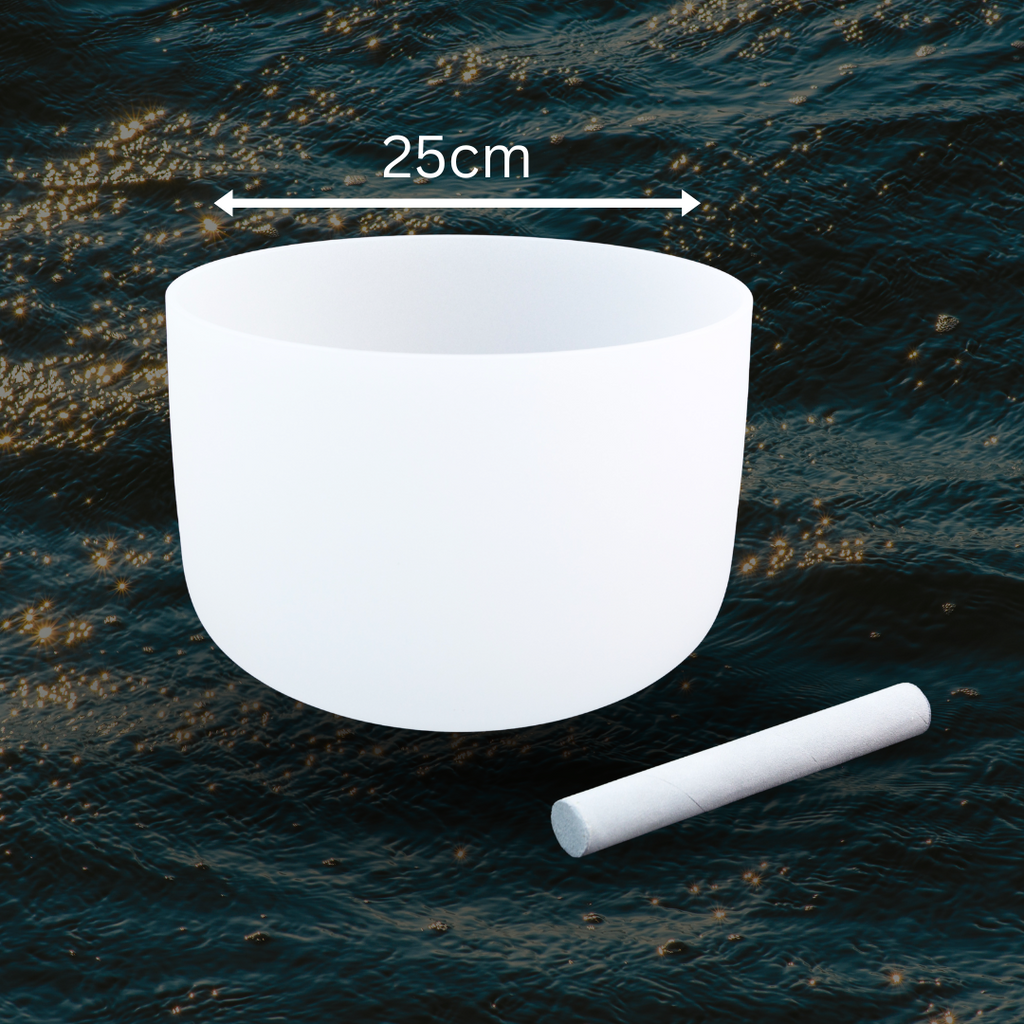 Crystal Singing Bowl Set - 25cm
