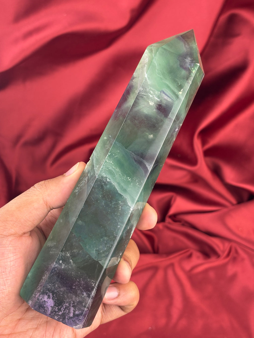 Fluorit Torony 18cm