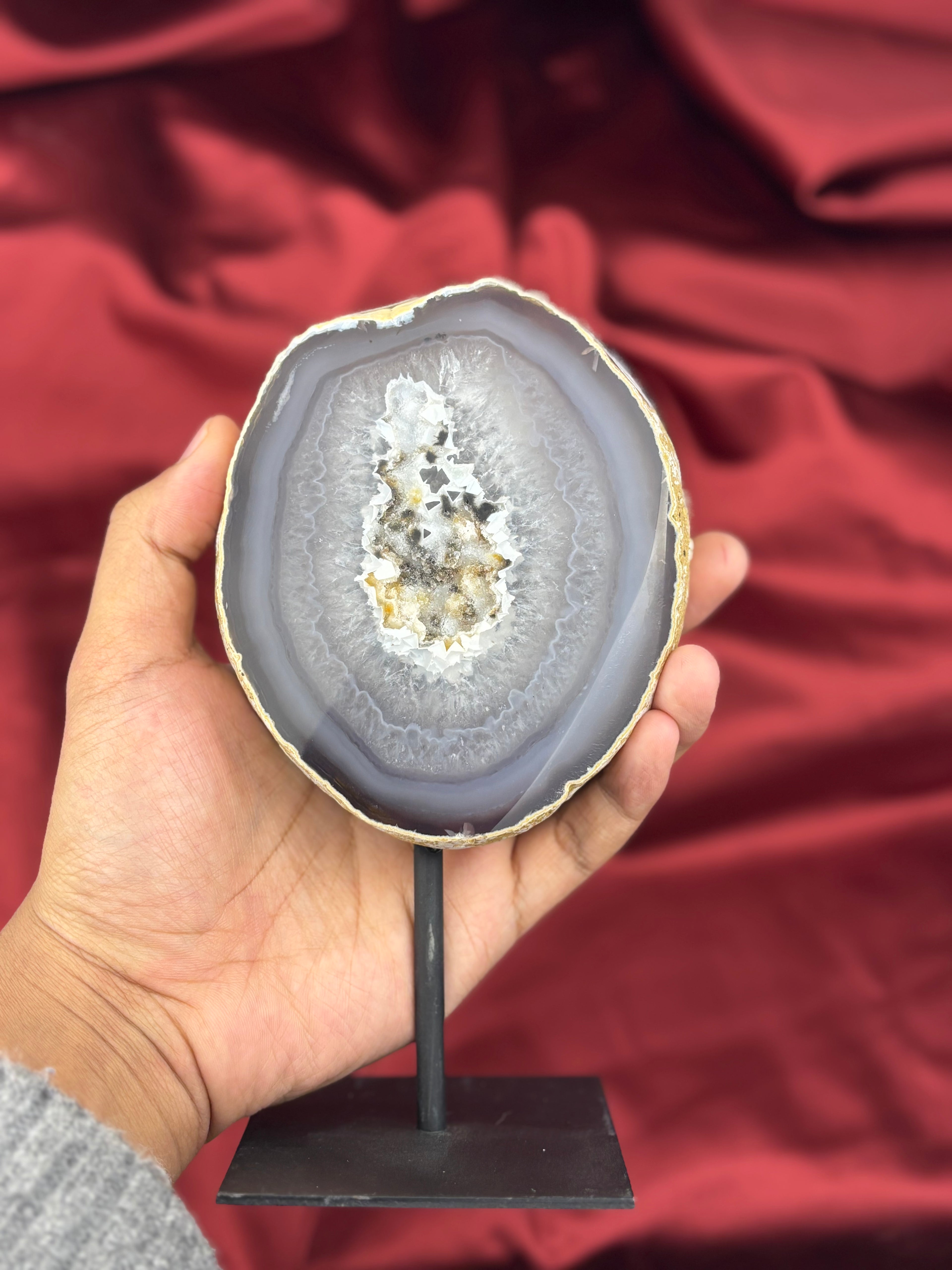 Achát Brazíliából 956g