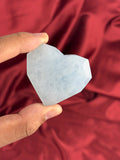 Akvamarin szív 43.4g