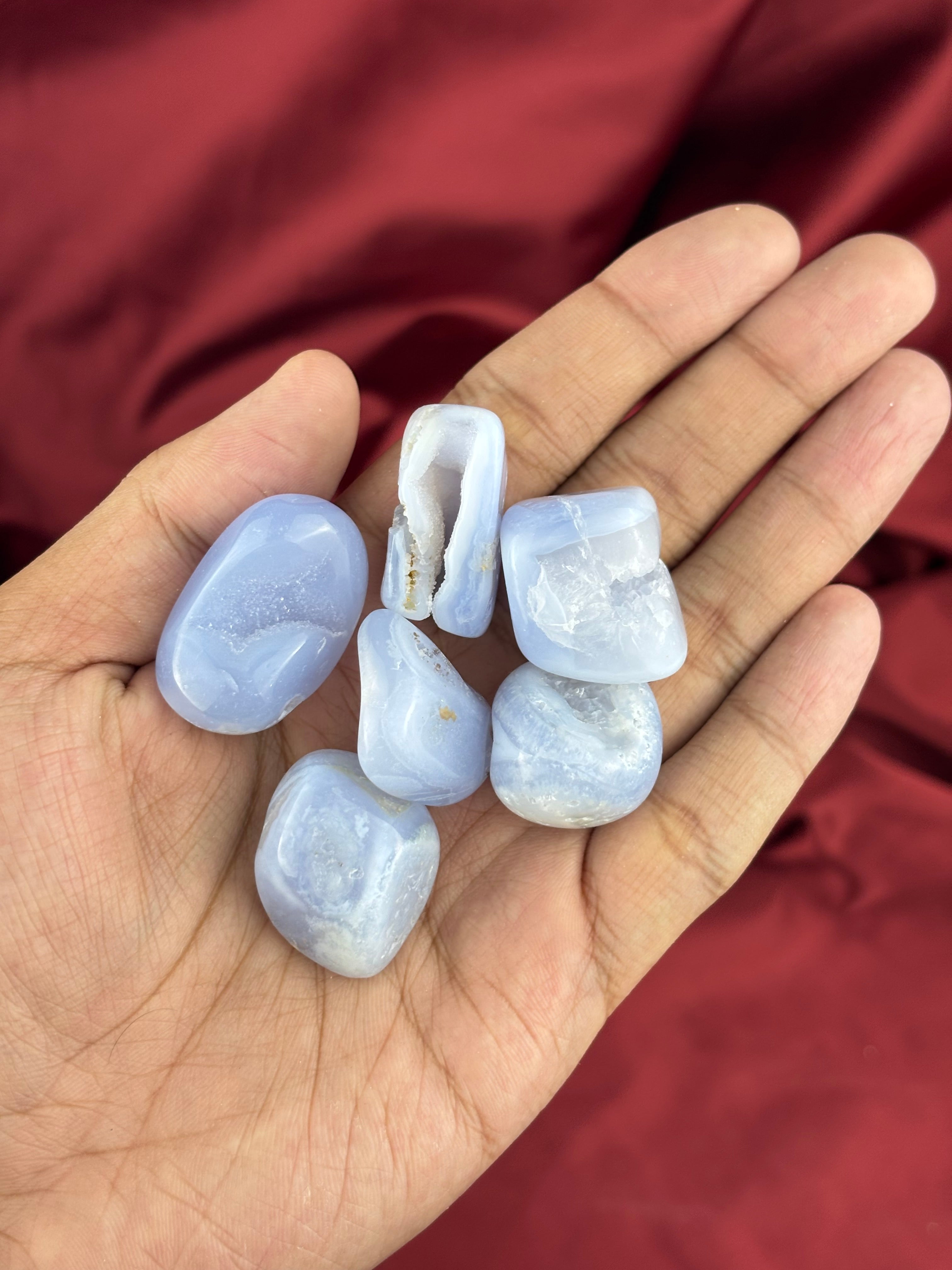 Kék Kálcedon Marokkö 1Db