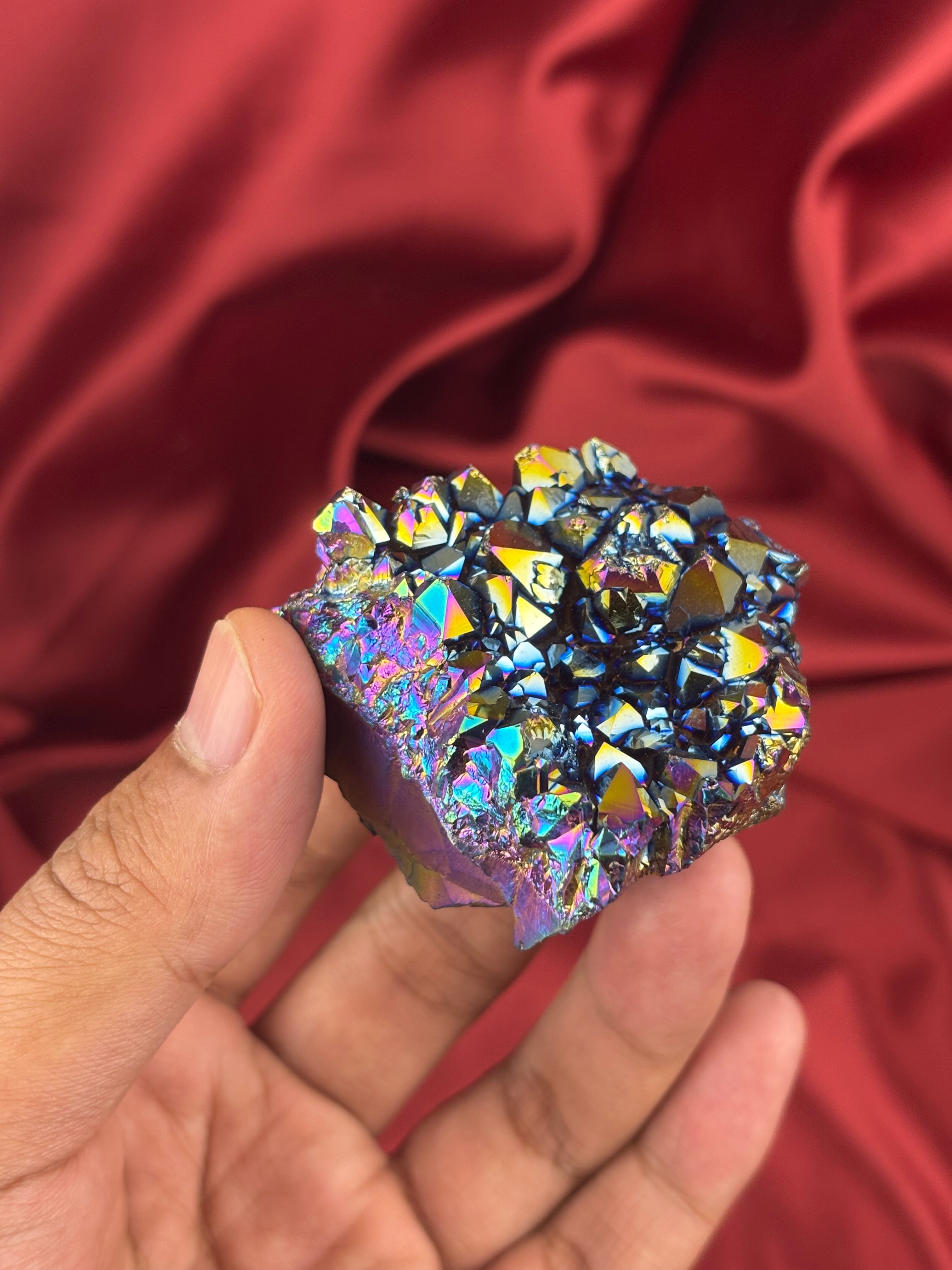 Titanium aura kvarc T02-(105g): 3200ft