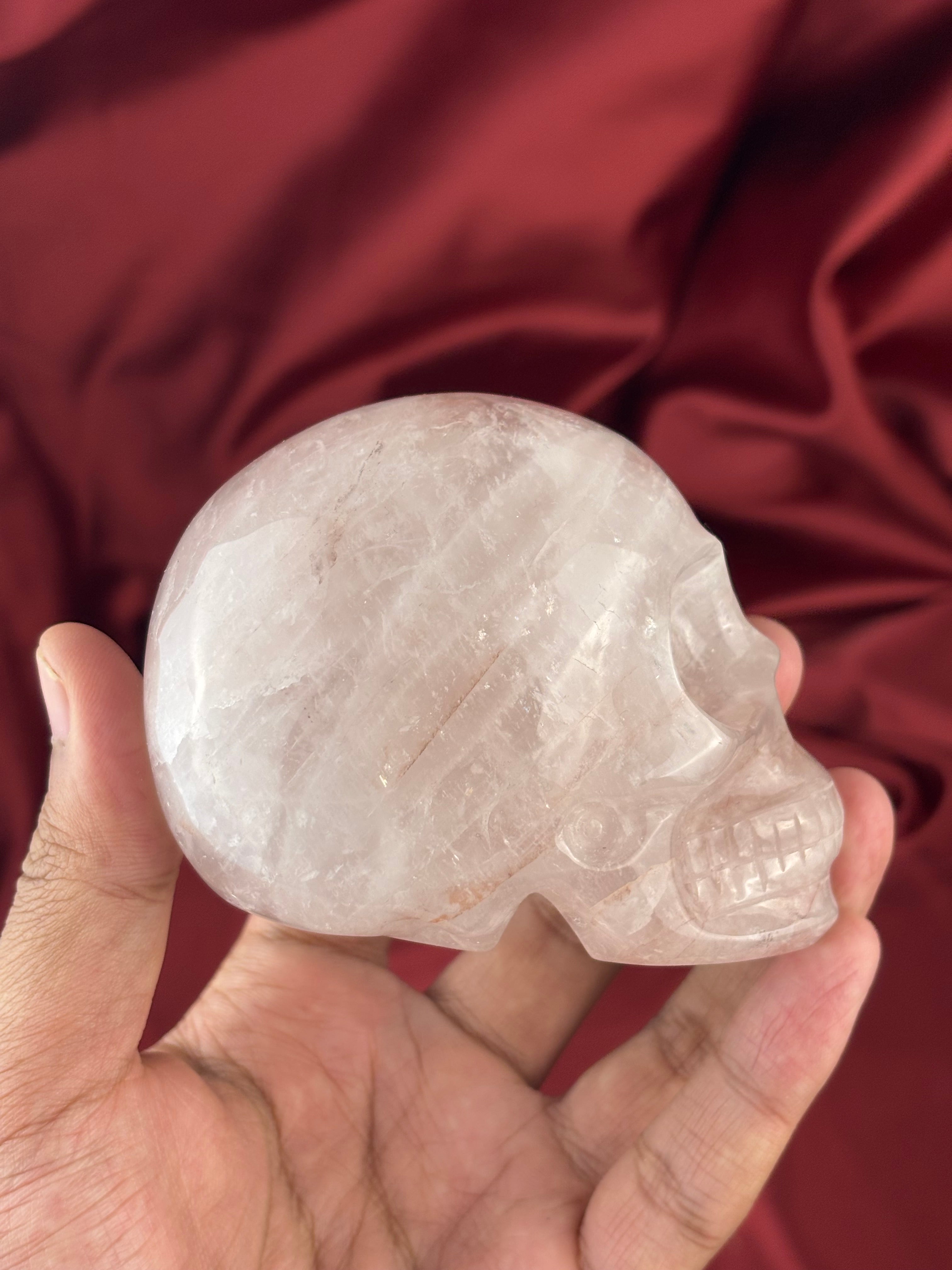 Hematoid Kvarc Koponya