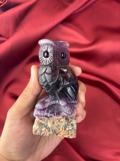 Owl Fluorite 🦉(361g)