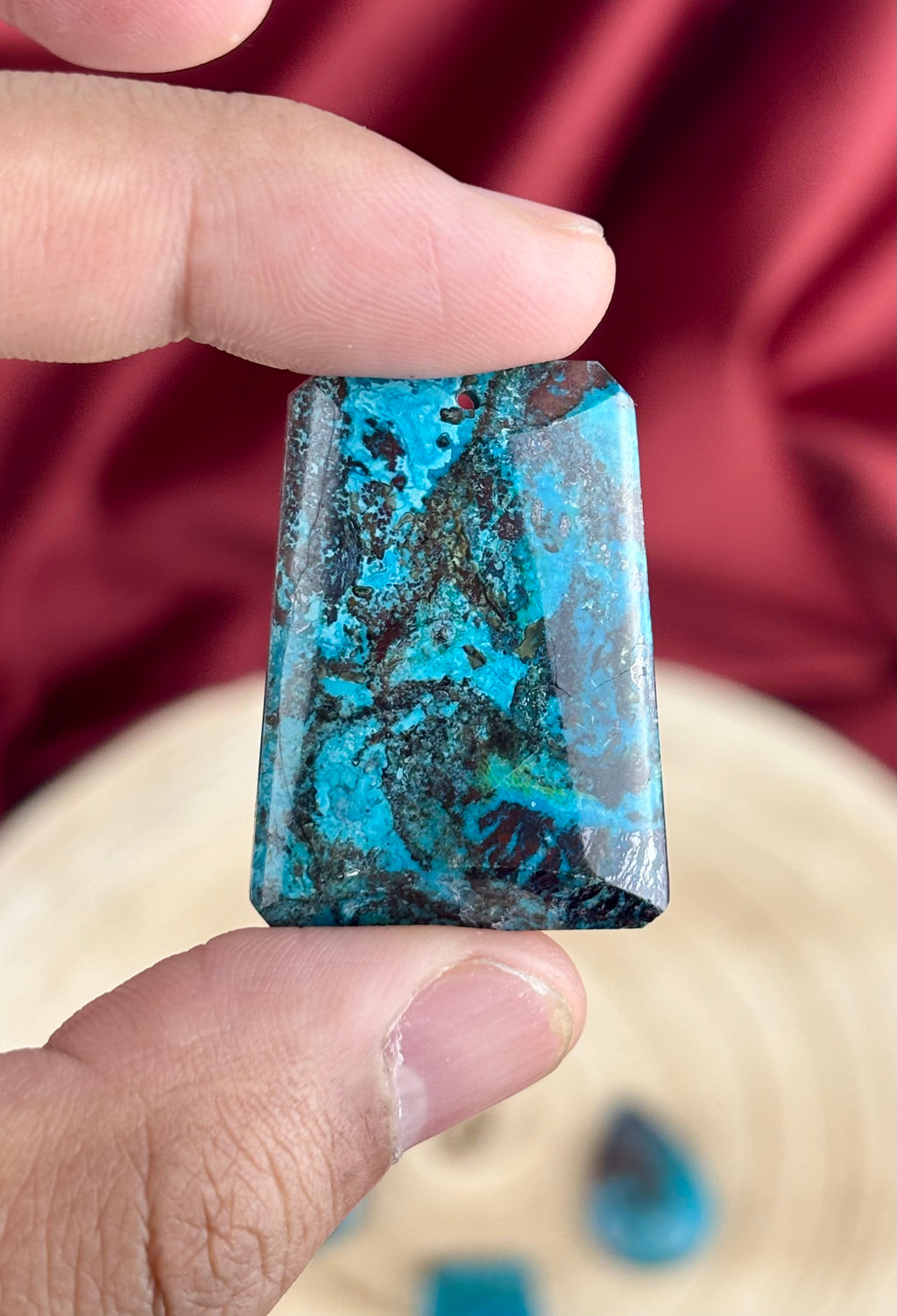 Chrysocolla medál