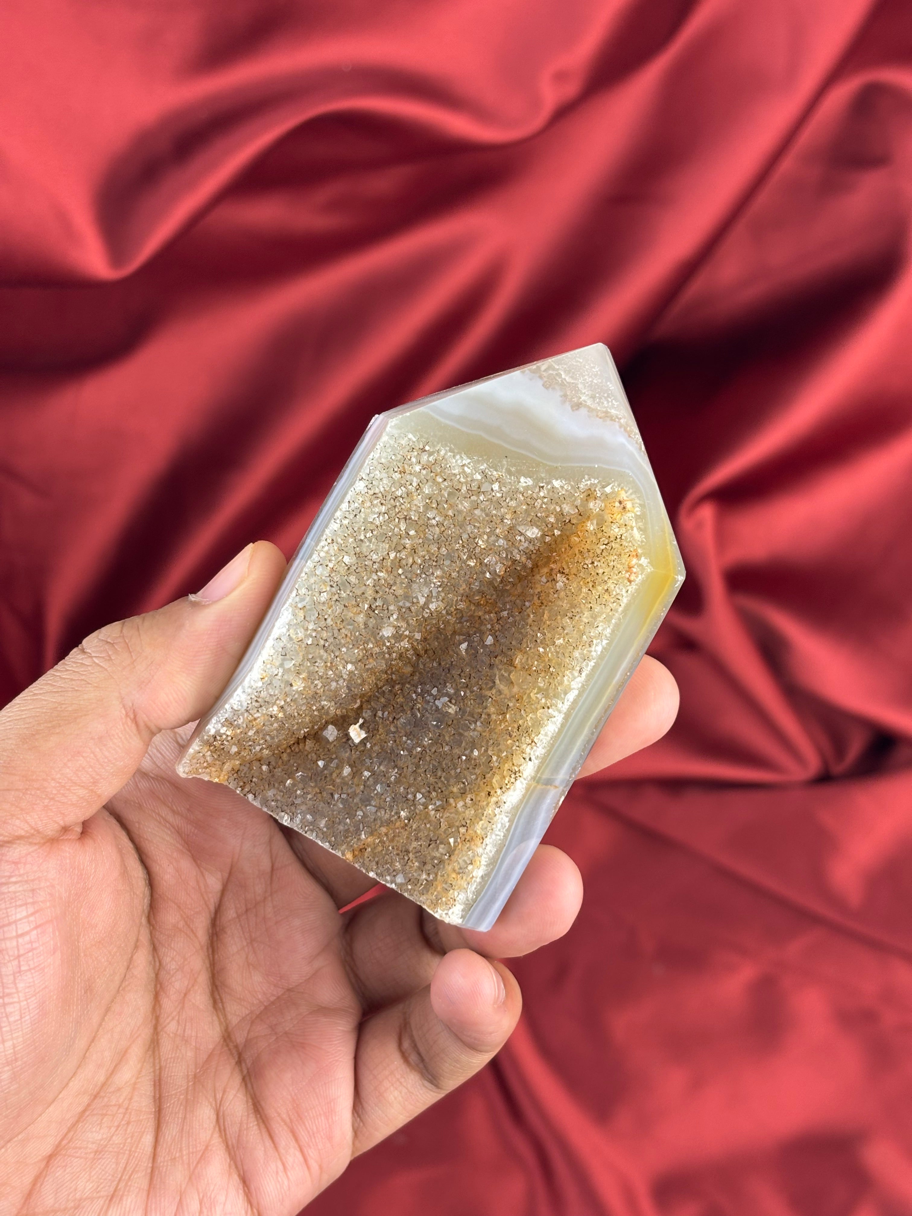 Achát torony Brazíliából A1