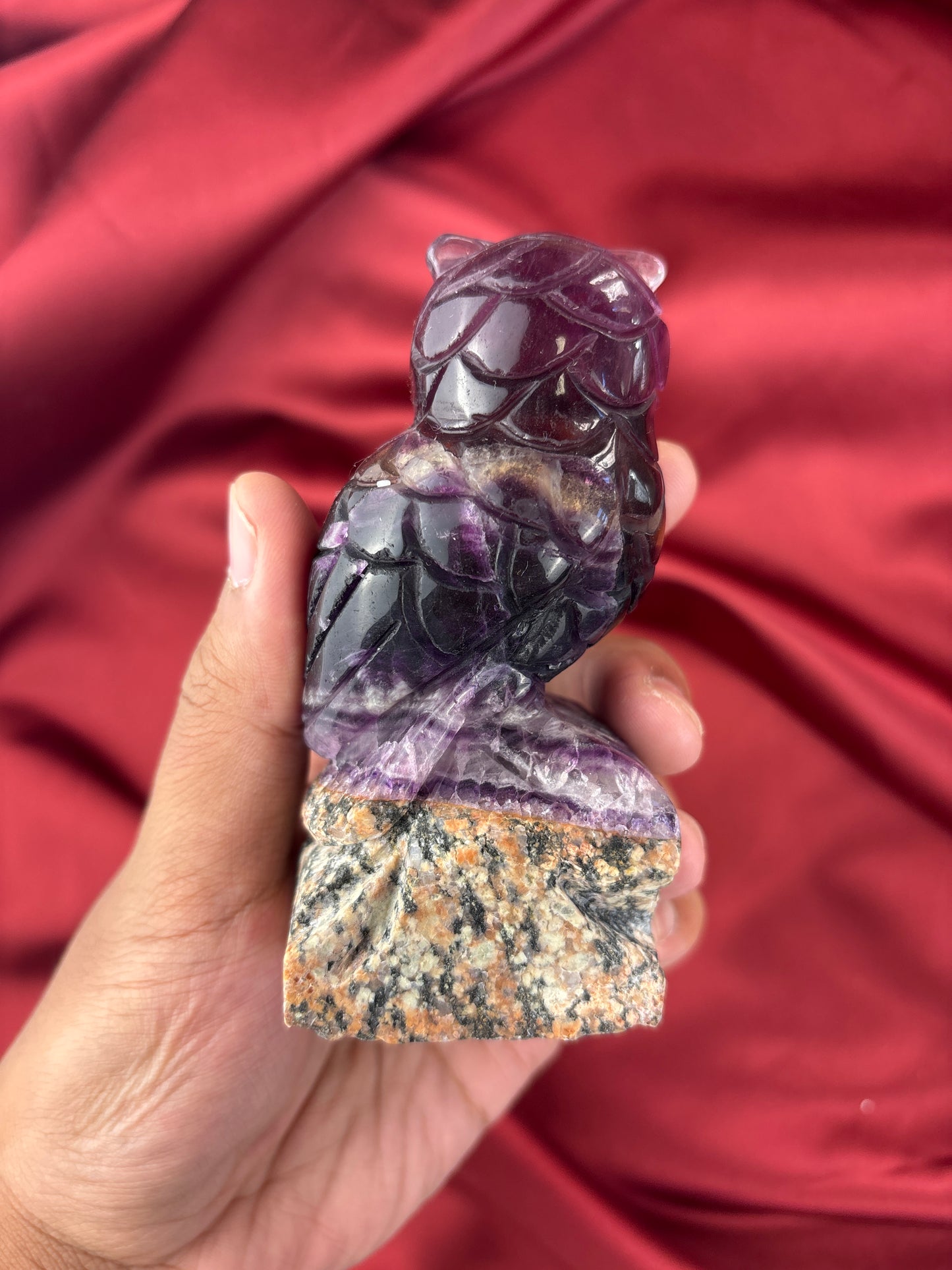 Owl Fluorite 🦉(361g)