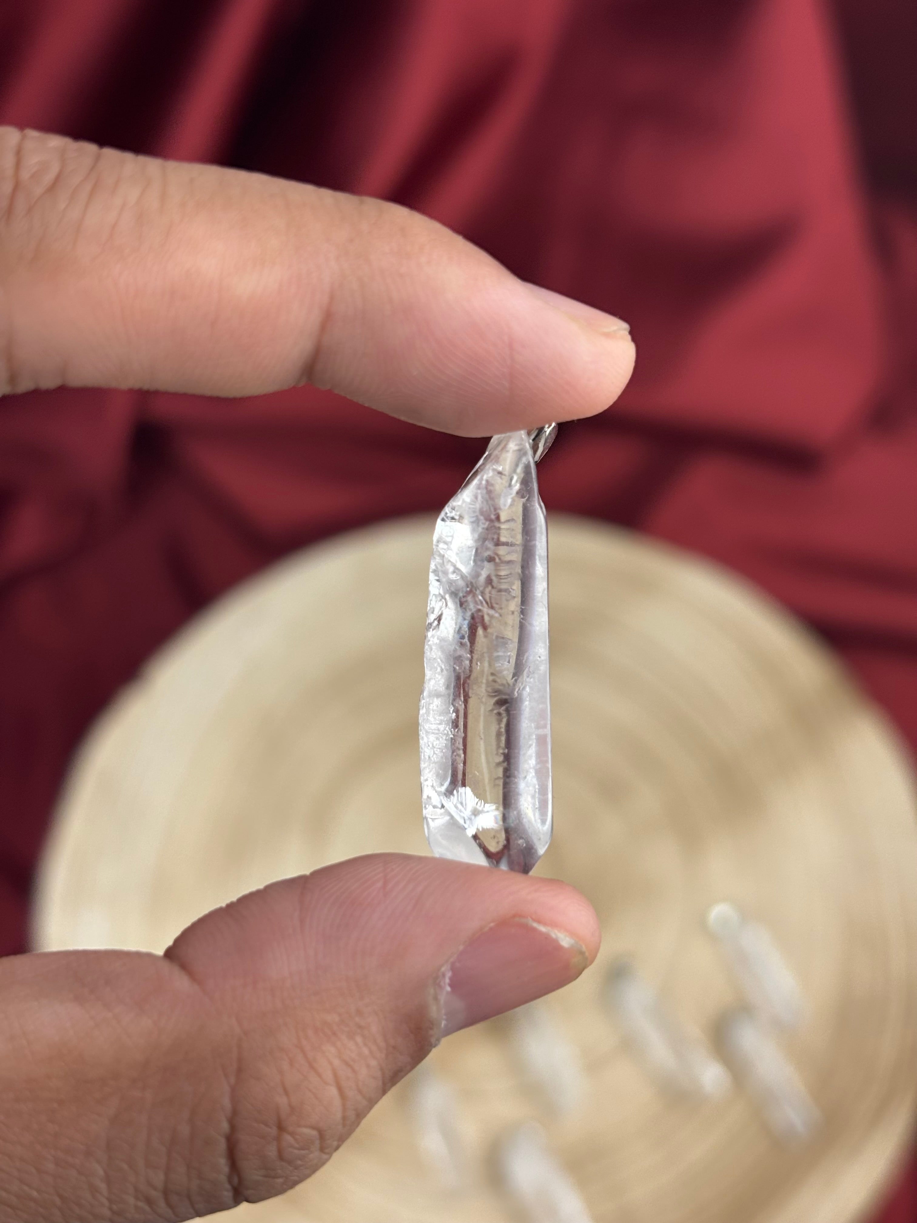 Hegyi kristály medál (2.5-3cm)