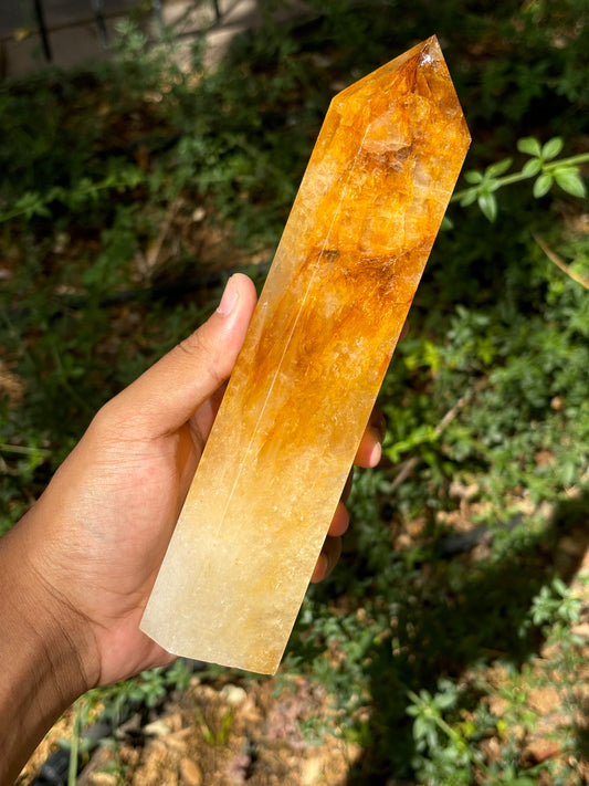 Golden Healer Quartz /  Torony (20-22cm)