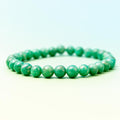 Green Amazonite Bracelet - 7mm/17.5cm