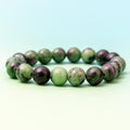 Ruby Zoizite Bracelet - 11mm/17.5cm