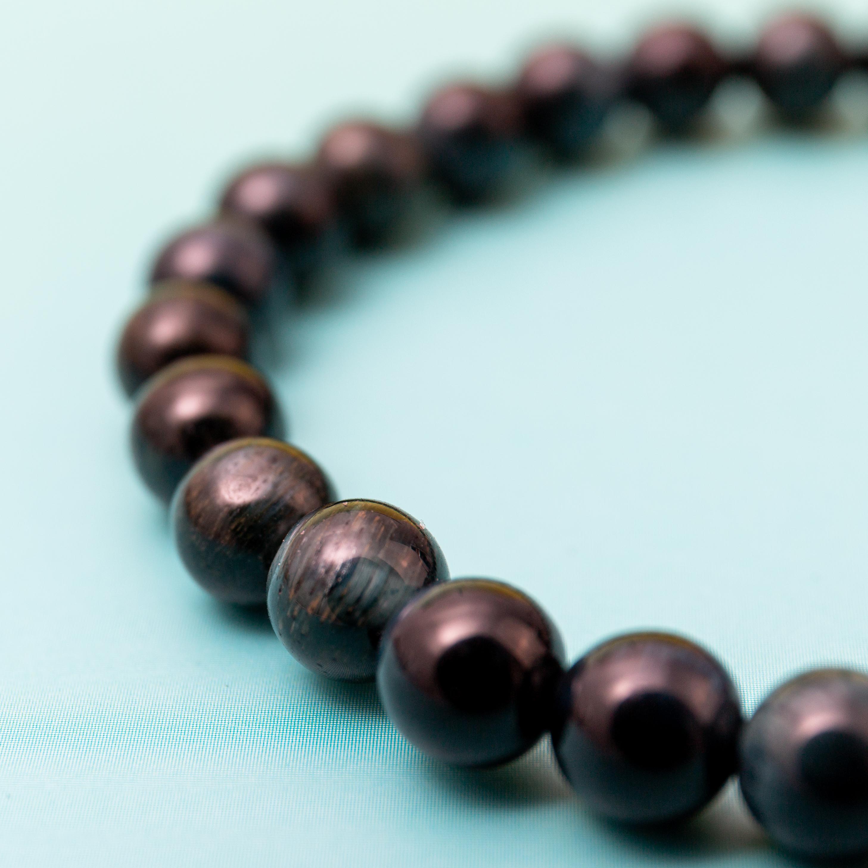 Tiger Eye (Colored) Bracelet - 7mm/17cm