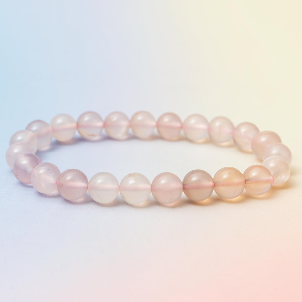 Pink Chalcedony Bracelet - 8mm/18cm