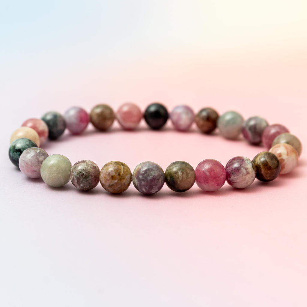 Turmaline (Colored) Bracelet - 8mm/18cm