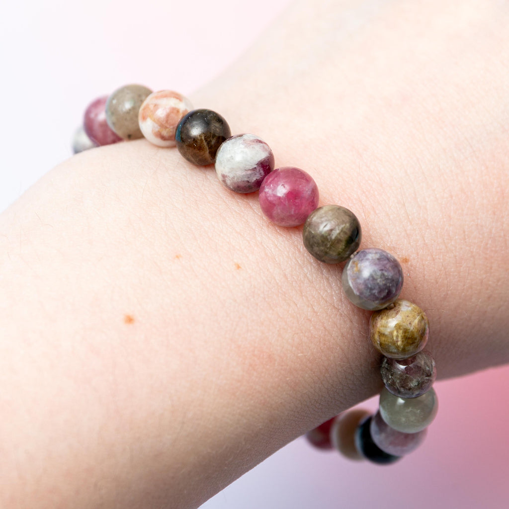 Turmaline (Colored) Bracelet - 8mm/18cm