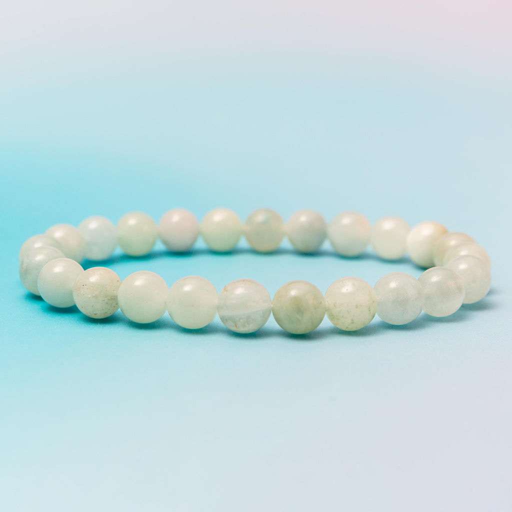 Aquamarine Bracelet - 8mm/18cm