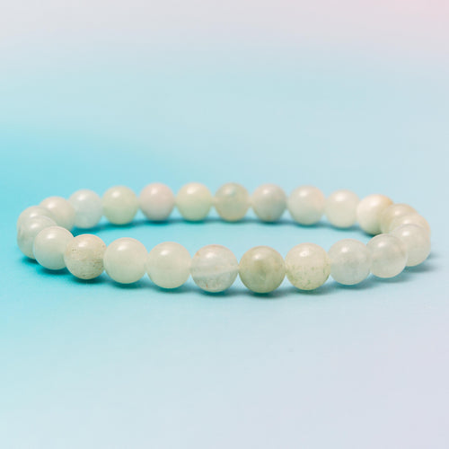 Aquamarine Bracelet - 8mm/18cm