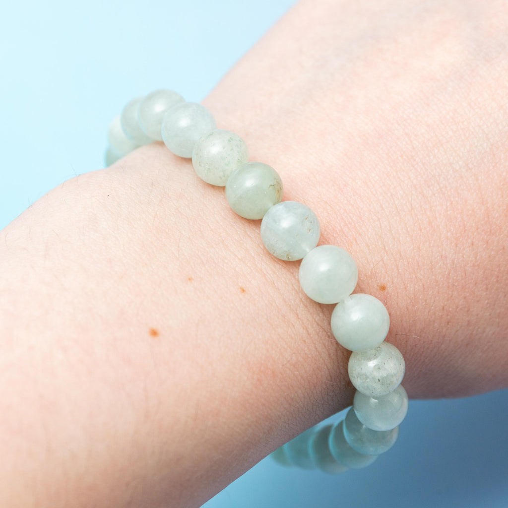 Aquamarine Bracelet - 8mm/18cm