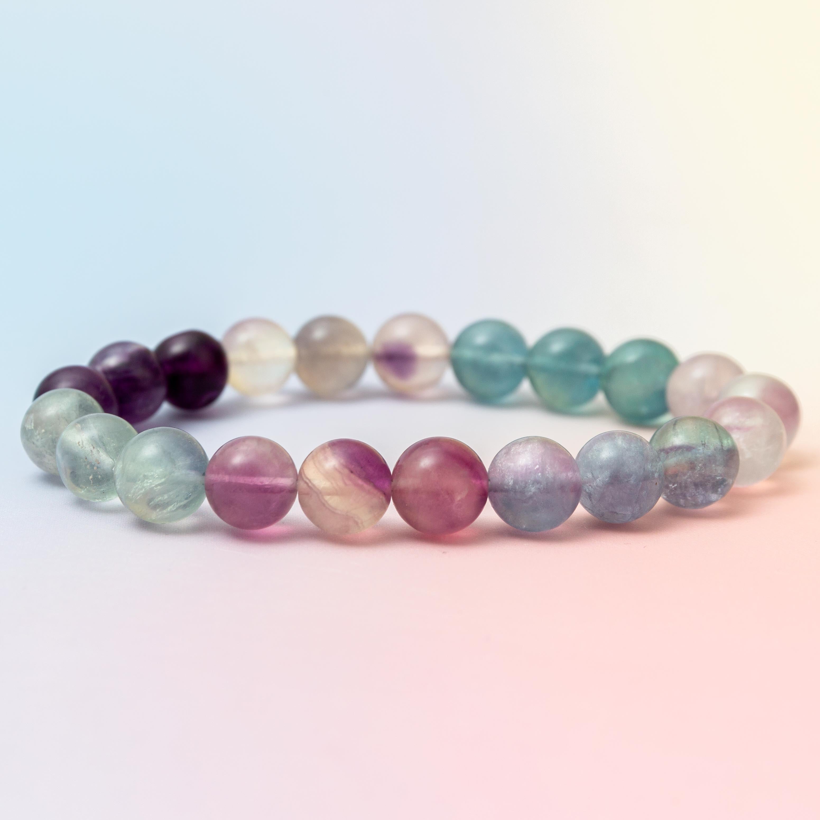 Fluorite Bracelet - 9mm/18cm