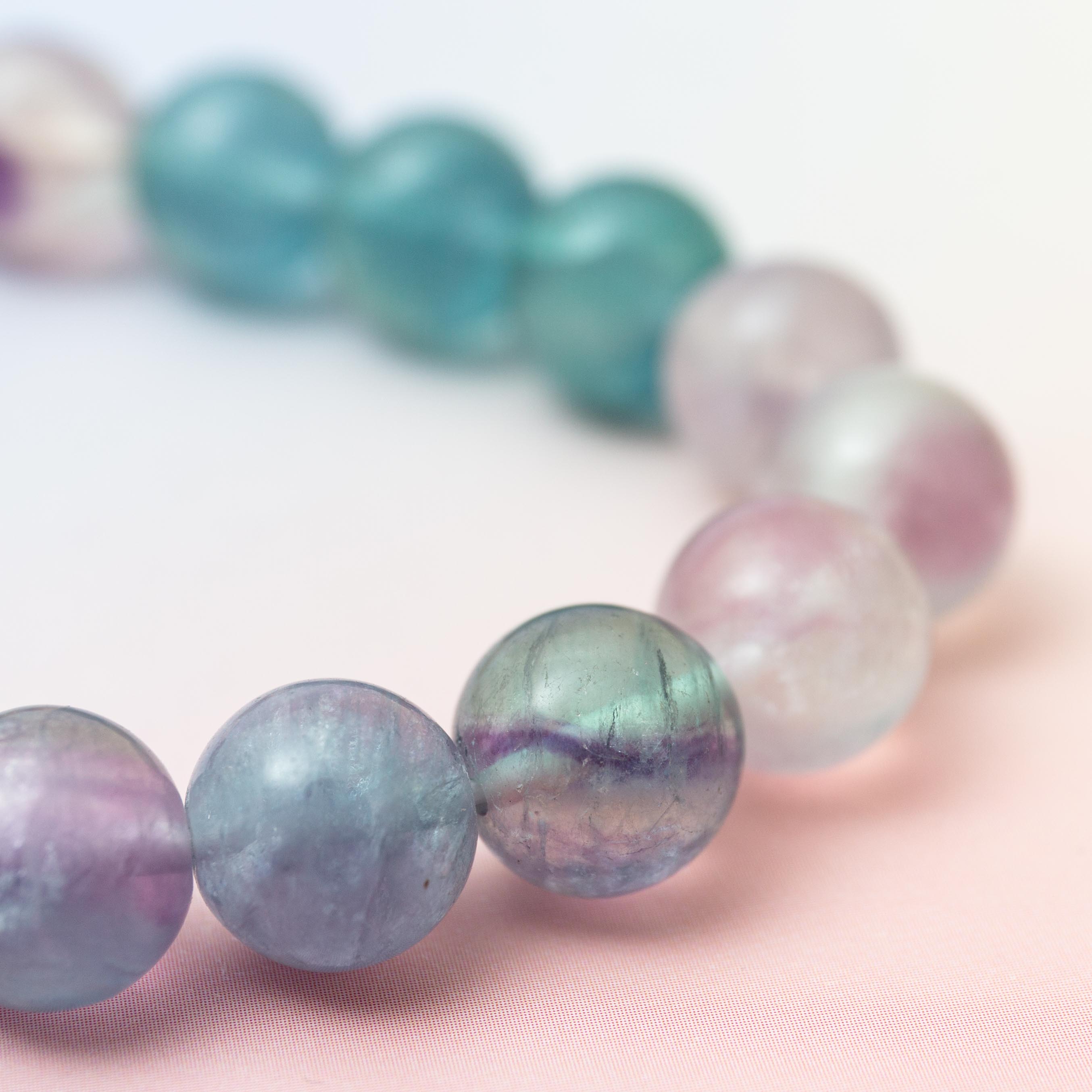 Fluorite Bracelet - 9mm/18cm