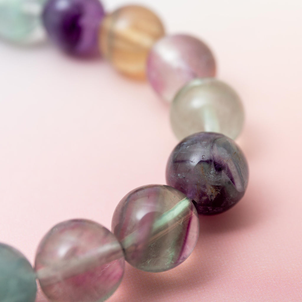 Fluorite Bracelet - 10mm/18cm