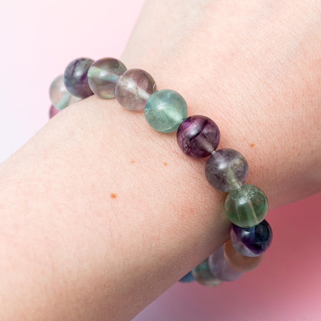 Fluorite Bracelet - 10mm/18cm