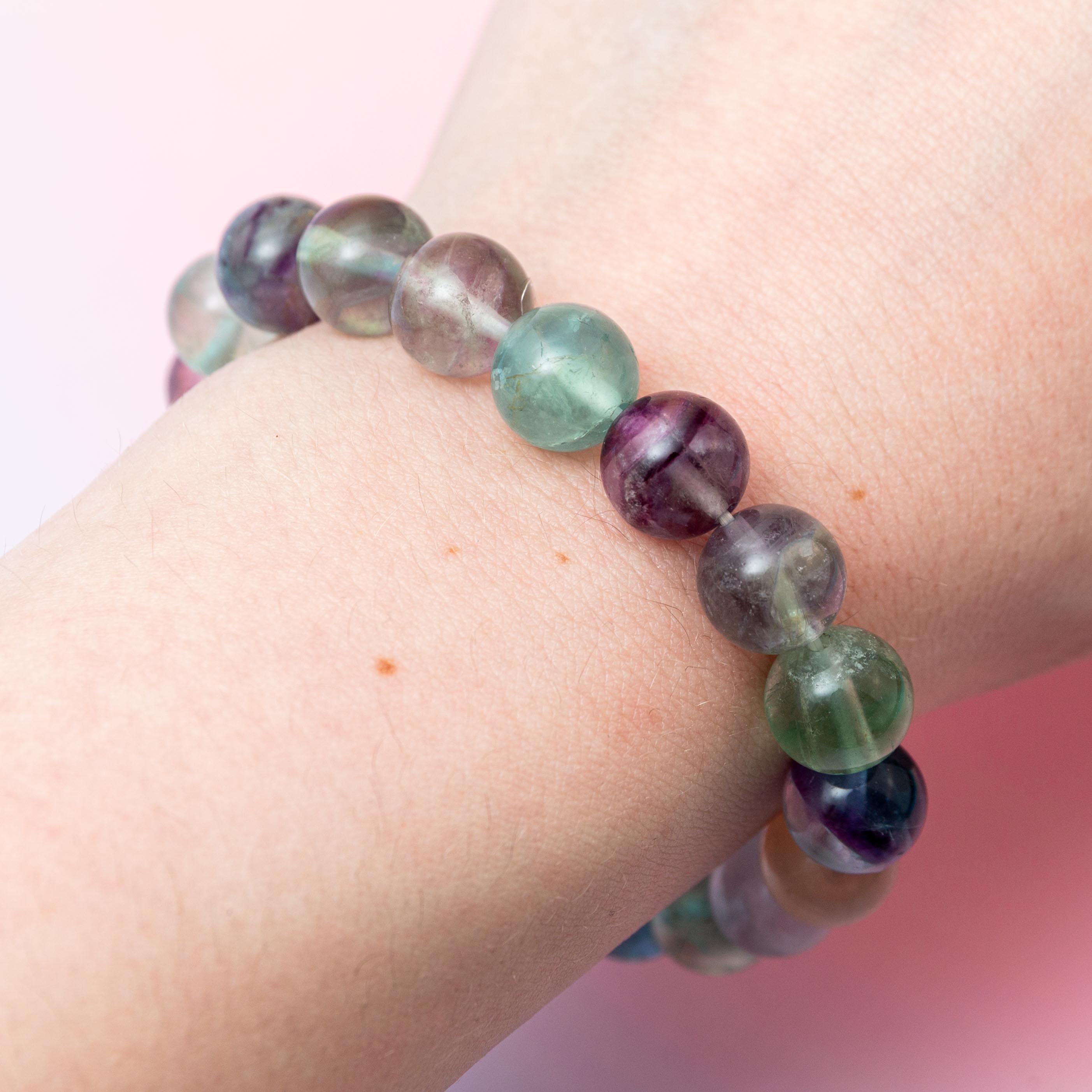 Fluorite Bracelet - 10mm/18cm