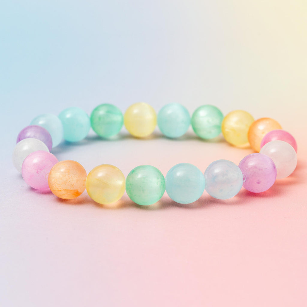 Selenite (Colored) Bracelet - 11mm/18cm