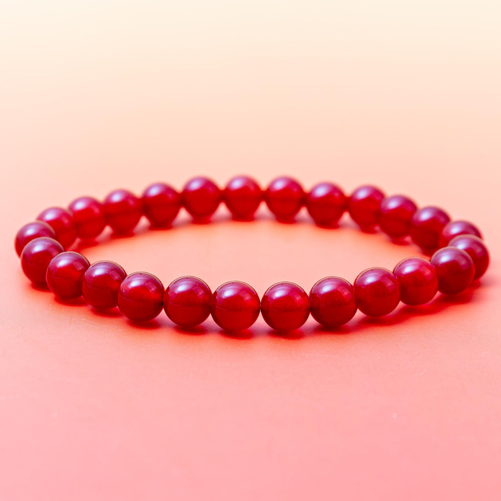 Carnelian Bracelet - 8mm/18.5cm