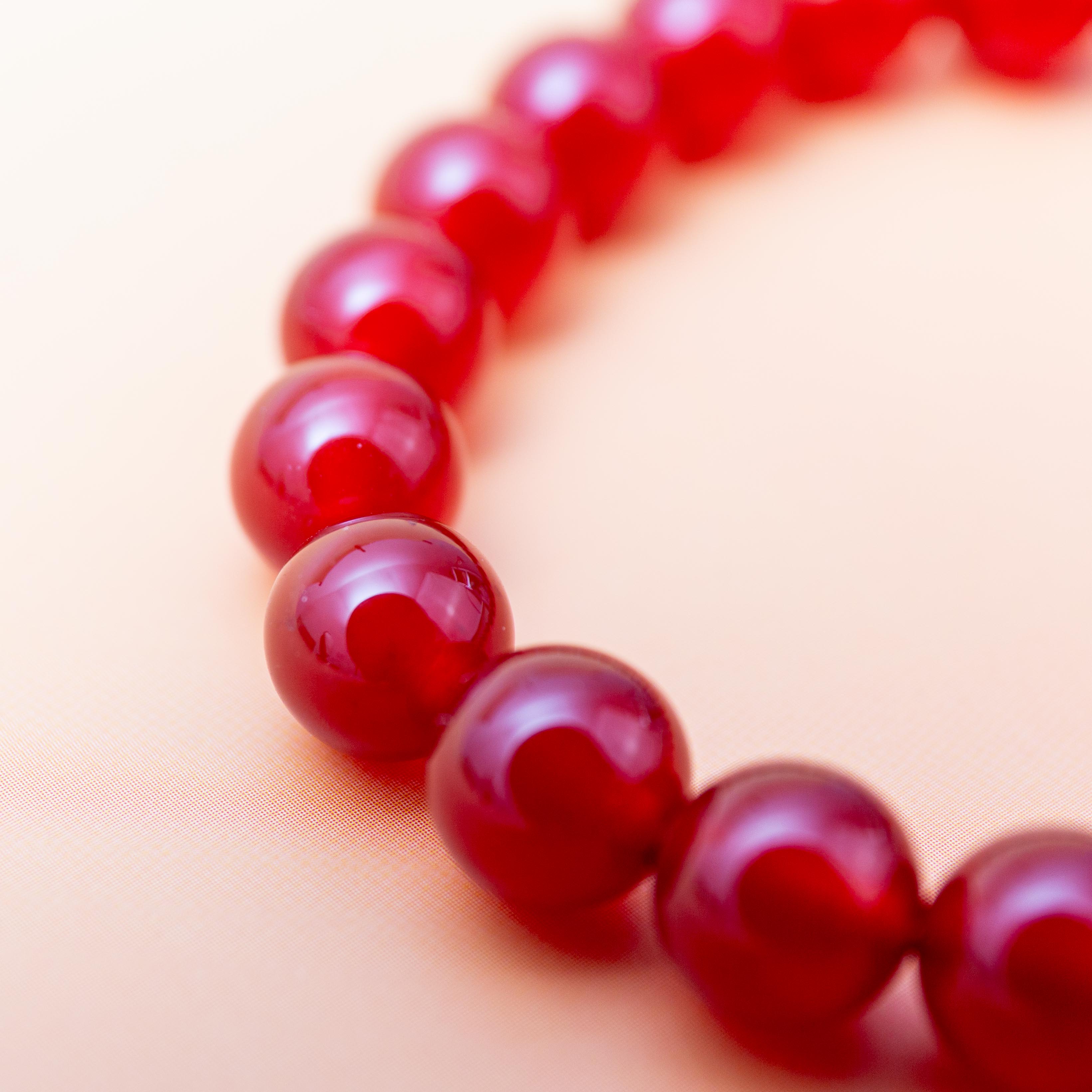 Carnelian Bracelet - 8mm/18.5cm