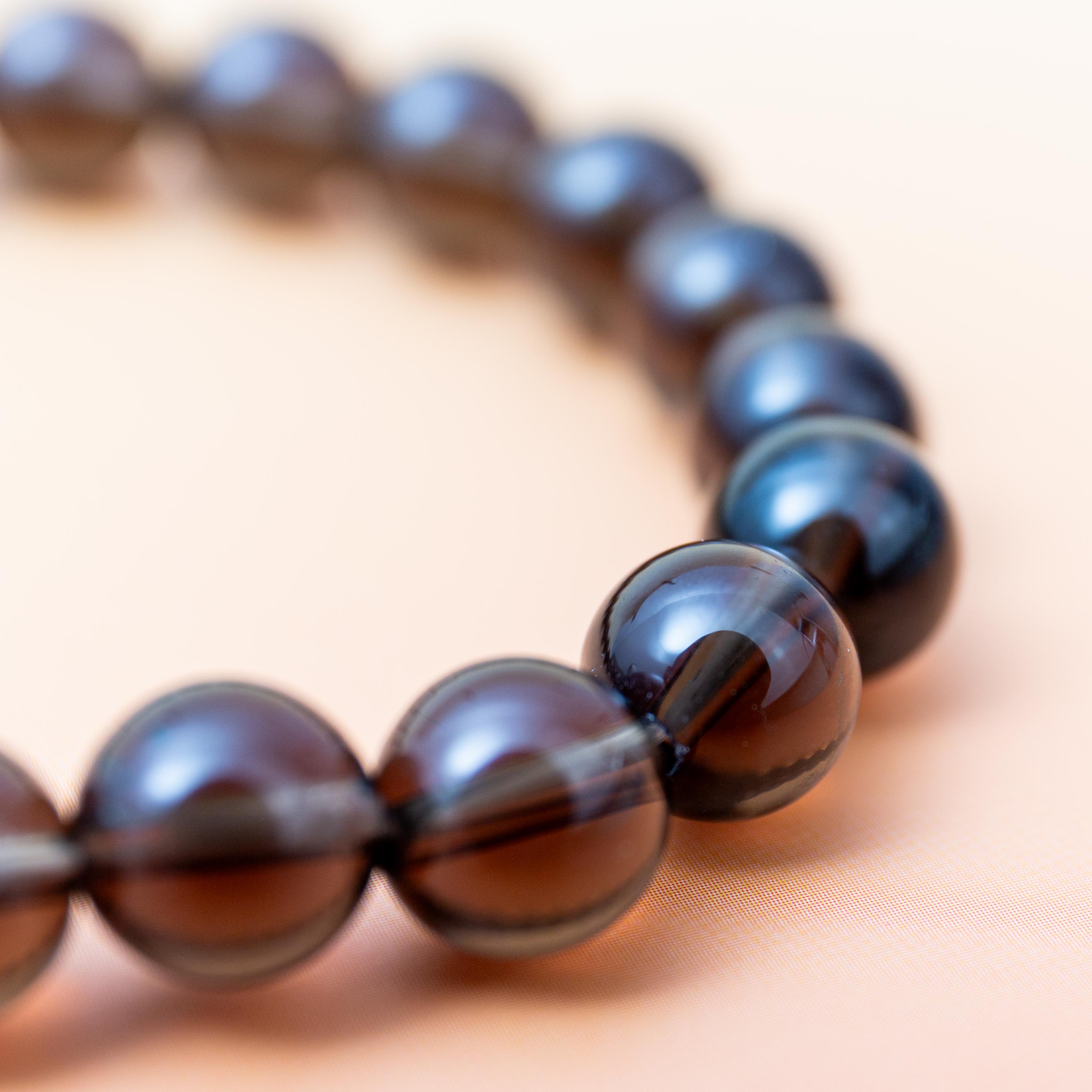 Smokey Quartz Bracelet - 8mm/17cm