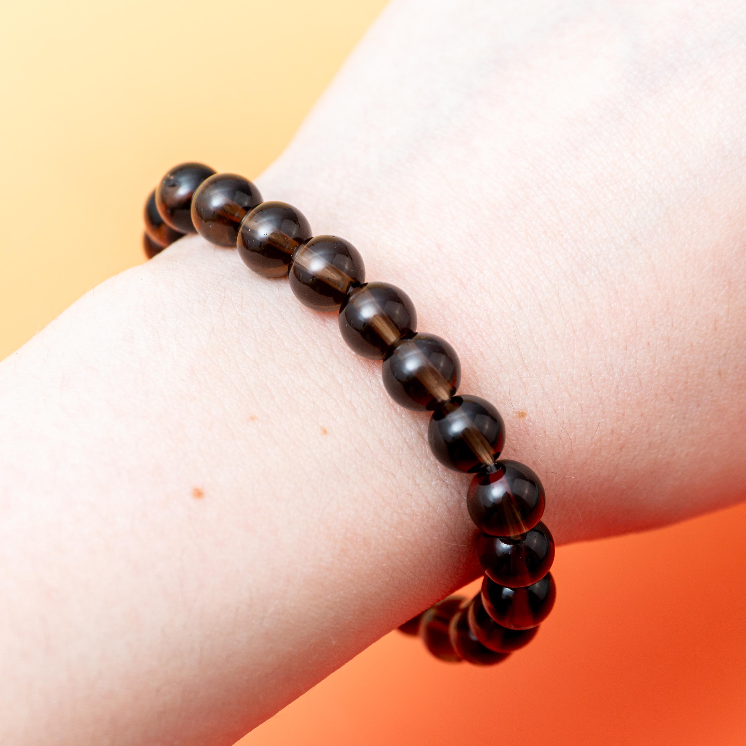 Smokey Quartz Bracelet - 8mm/17cm