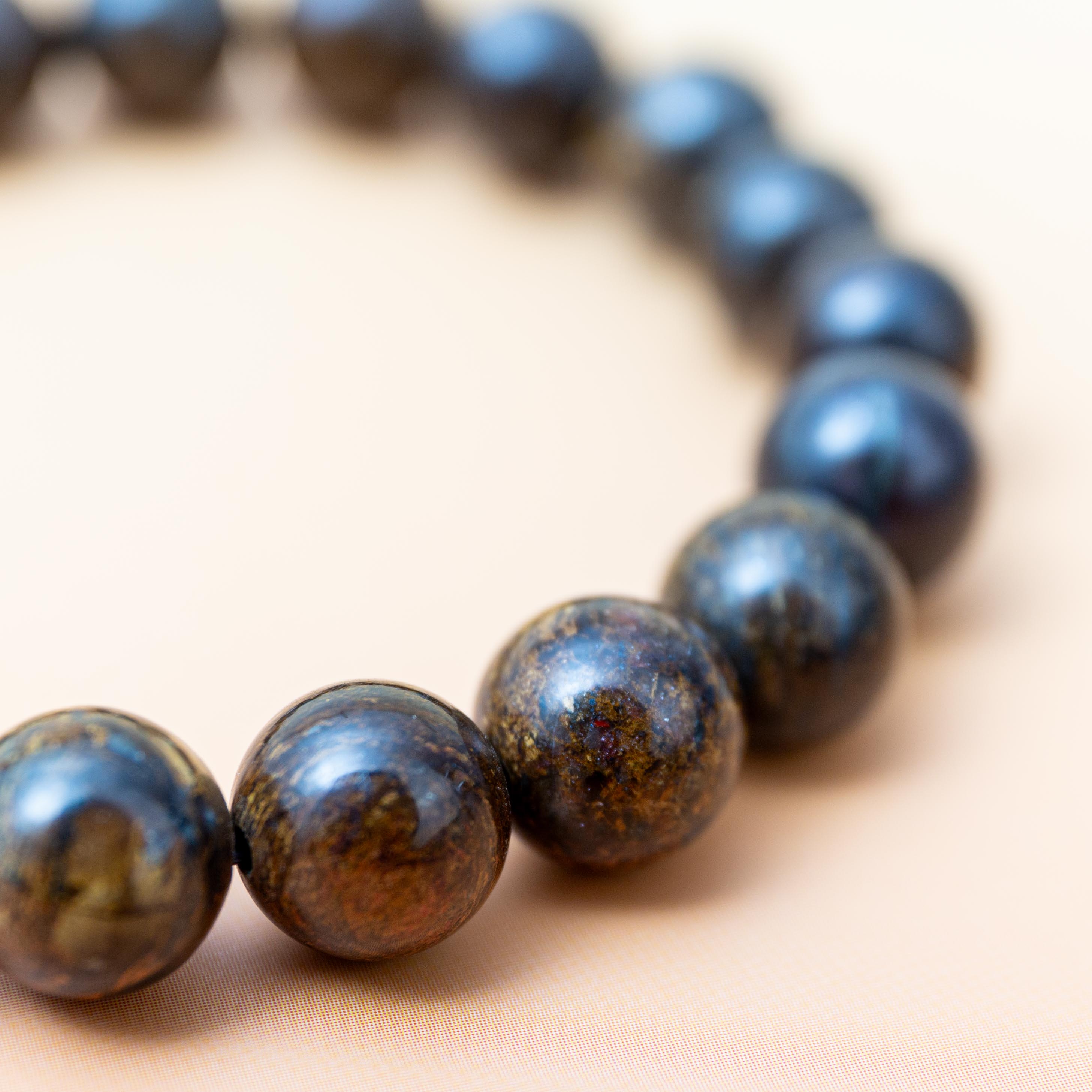 Bronzite Bracelet - 8mm/17cm