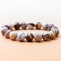 Cappuccino Jasper Bracelet - 11mm/17.5cm
