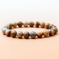 Picture Jasper Bracelet - 9mm/18cm