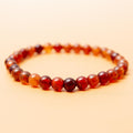 Hessonite Garnet Bracelet - 6.5mm/19cm