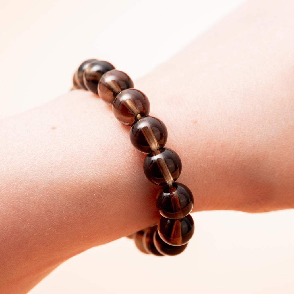 Smoky Quartz Bracelet - 10mm/17.5cm