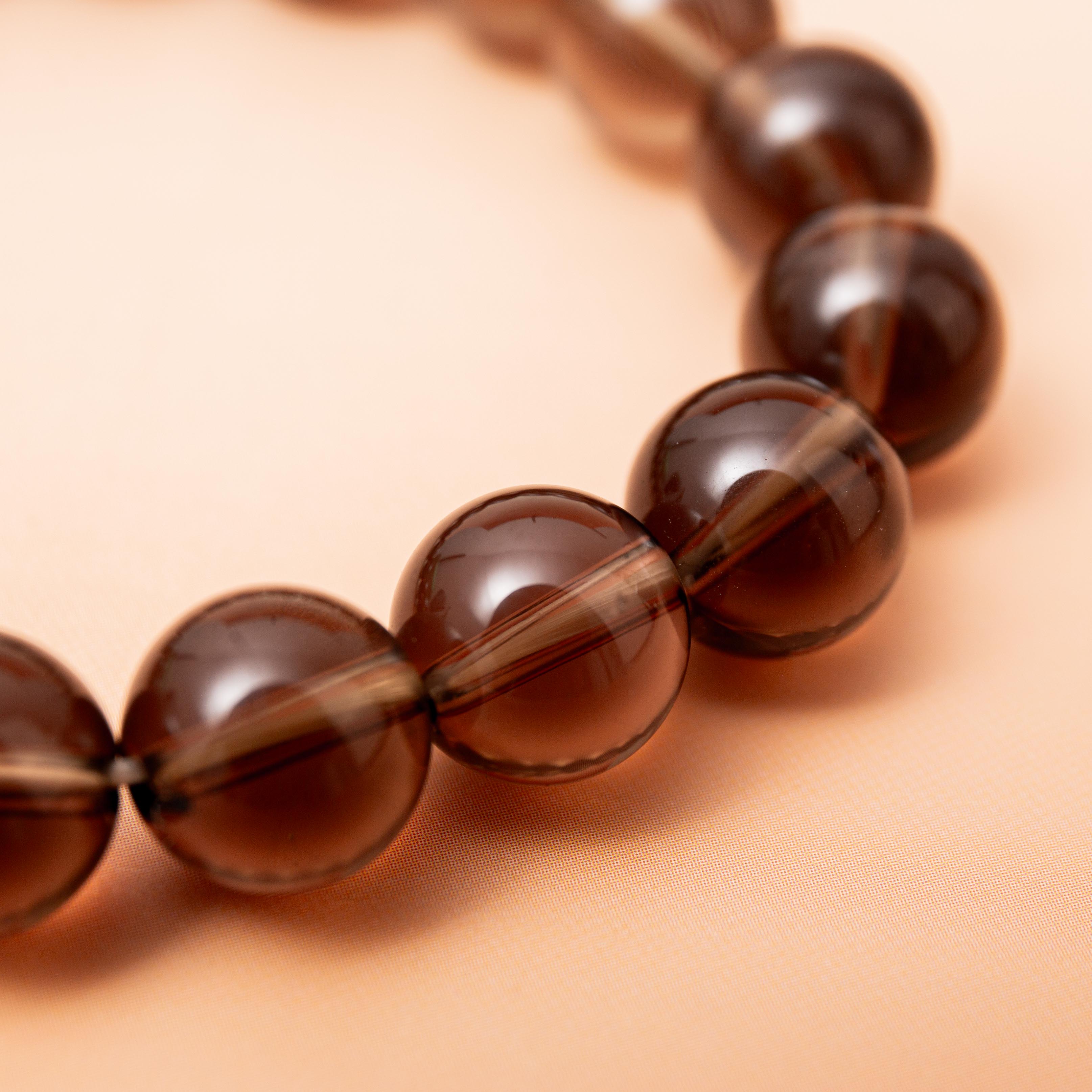 Smoky Quartz Bracelet - 10mm/17.5cm
