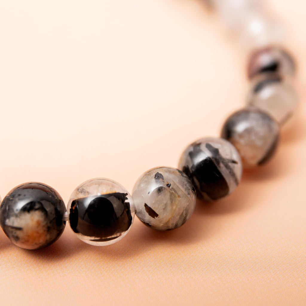 Tourmaline Quartz Bracelet - 6mm/17.5cm