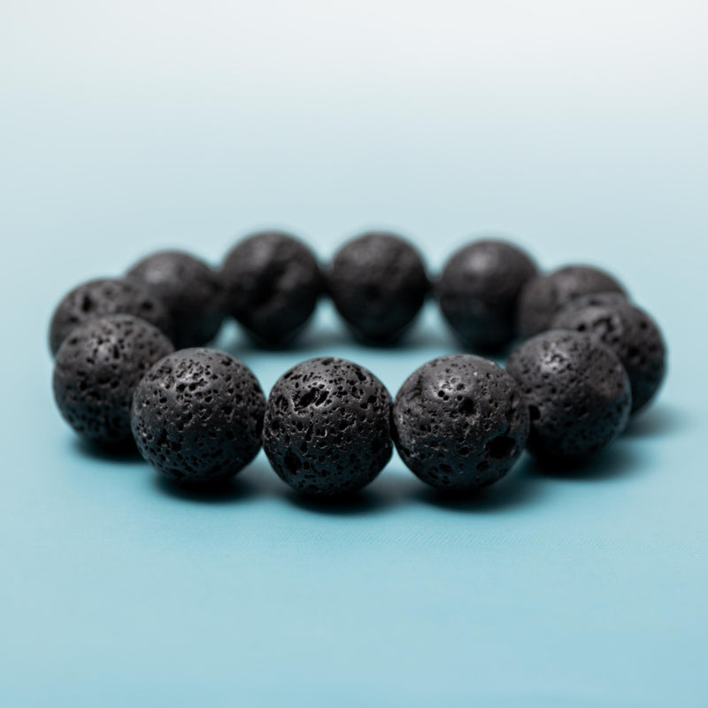Lávakő Karkötő
