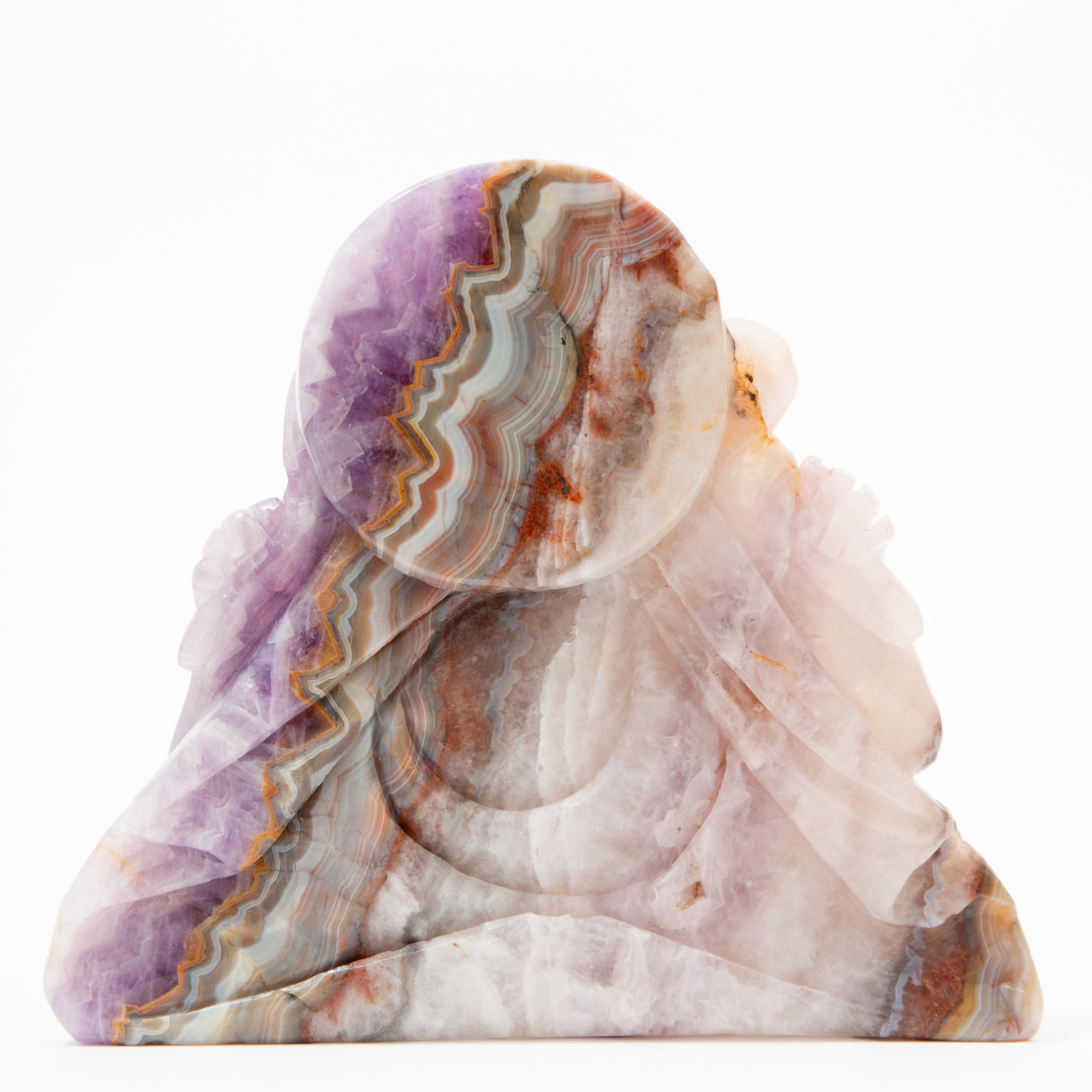 Ganesha - Amethyst & Agate